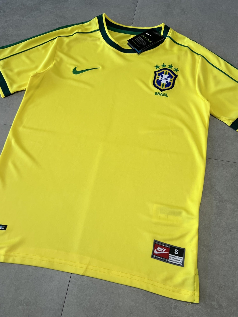 CAMISA RETRÔ BRASIL I 1998