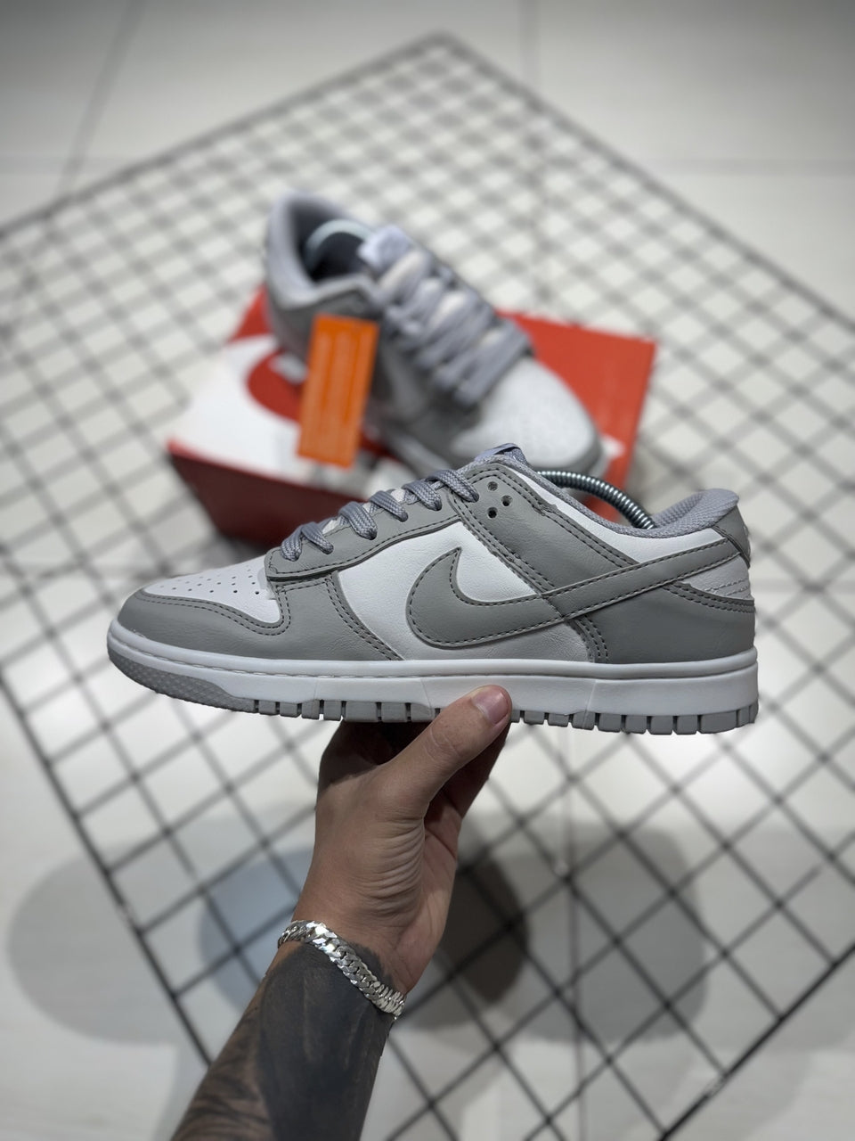 TÊNIS NIKE DUNK LOW - GREY FOG