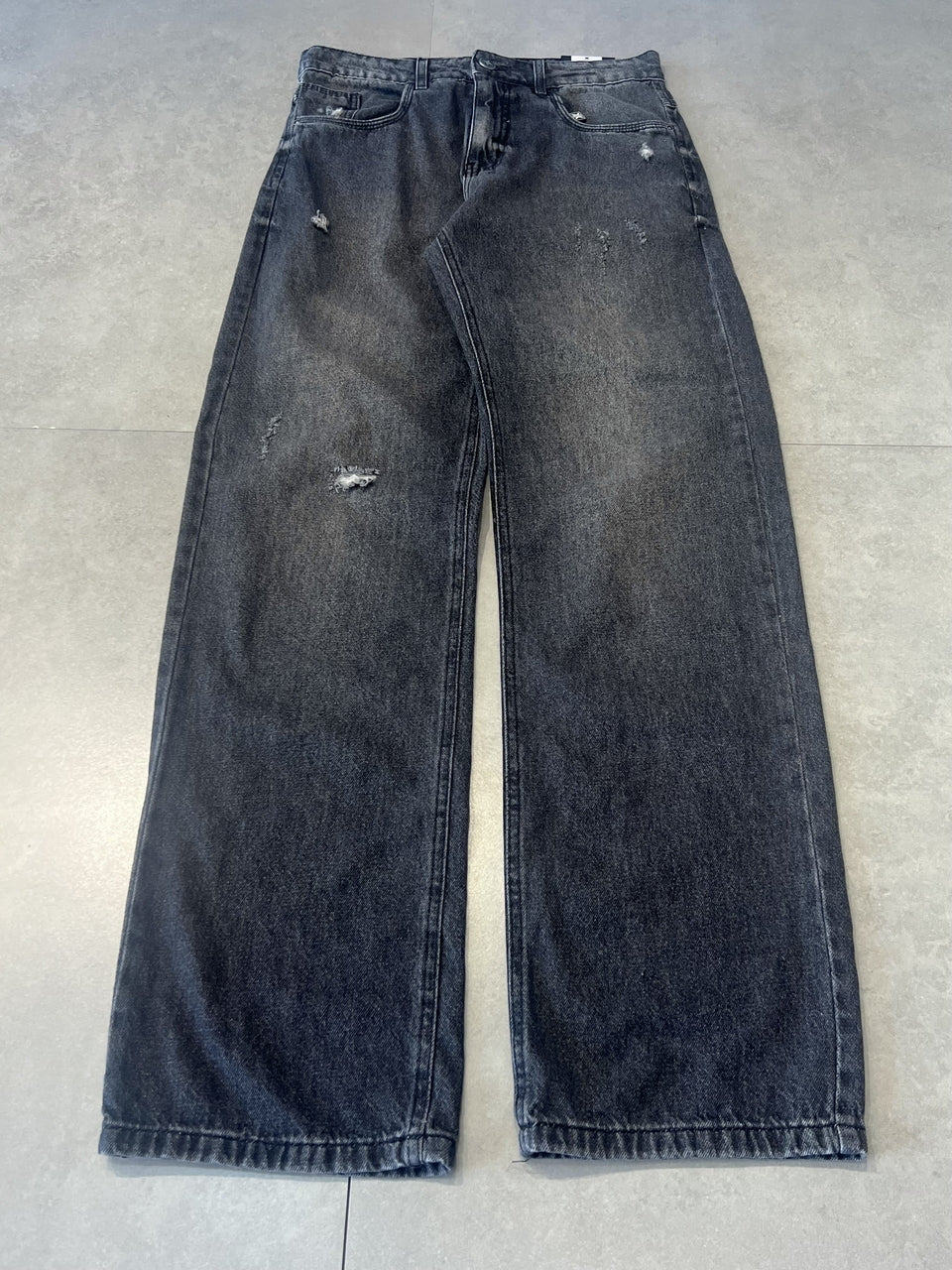 CALÇA JEANS BAGGY "BLACK STONE" - 7584