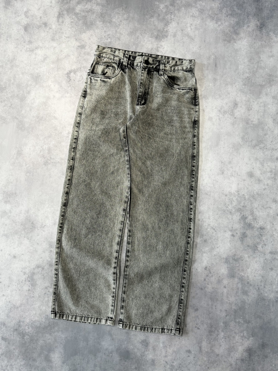 CALÇA JEANS BAGGY "CLASSIC GREY" - 3039