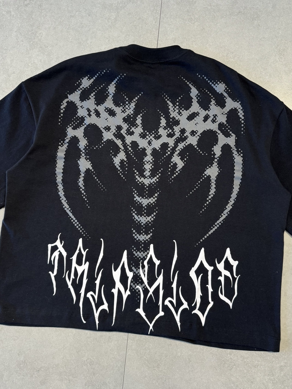 CAMISETA BOXY  TRIPSIDE "SCARY"