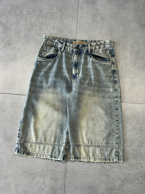 BERMUDA JEANS JORTS "LIGHT BAND" - 3163