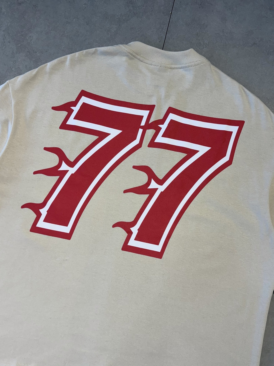 CAMISETA BOXY  TRIPSIDE "START 77"