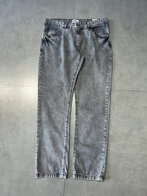 CALÇA JEANS RETA "LIGHT GREY" - 7579