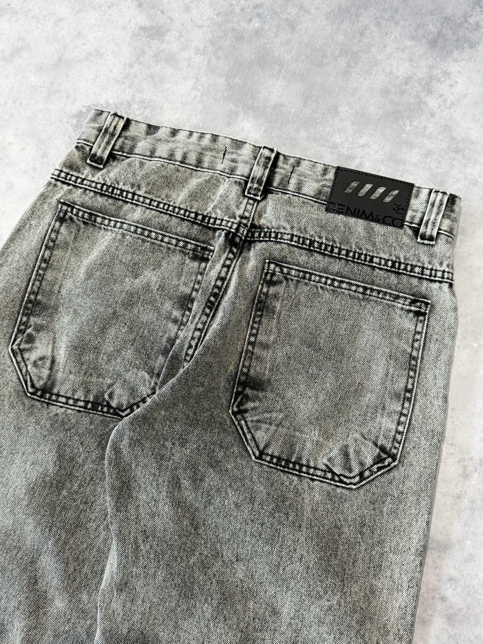 CALÇA JEANS BAGGY "CLASSIC GREY" - 3039