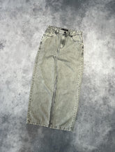 CALÇA JEANS BAGGY "CLEAN GREY" - 6081
