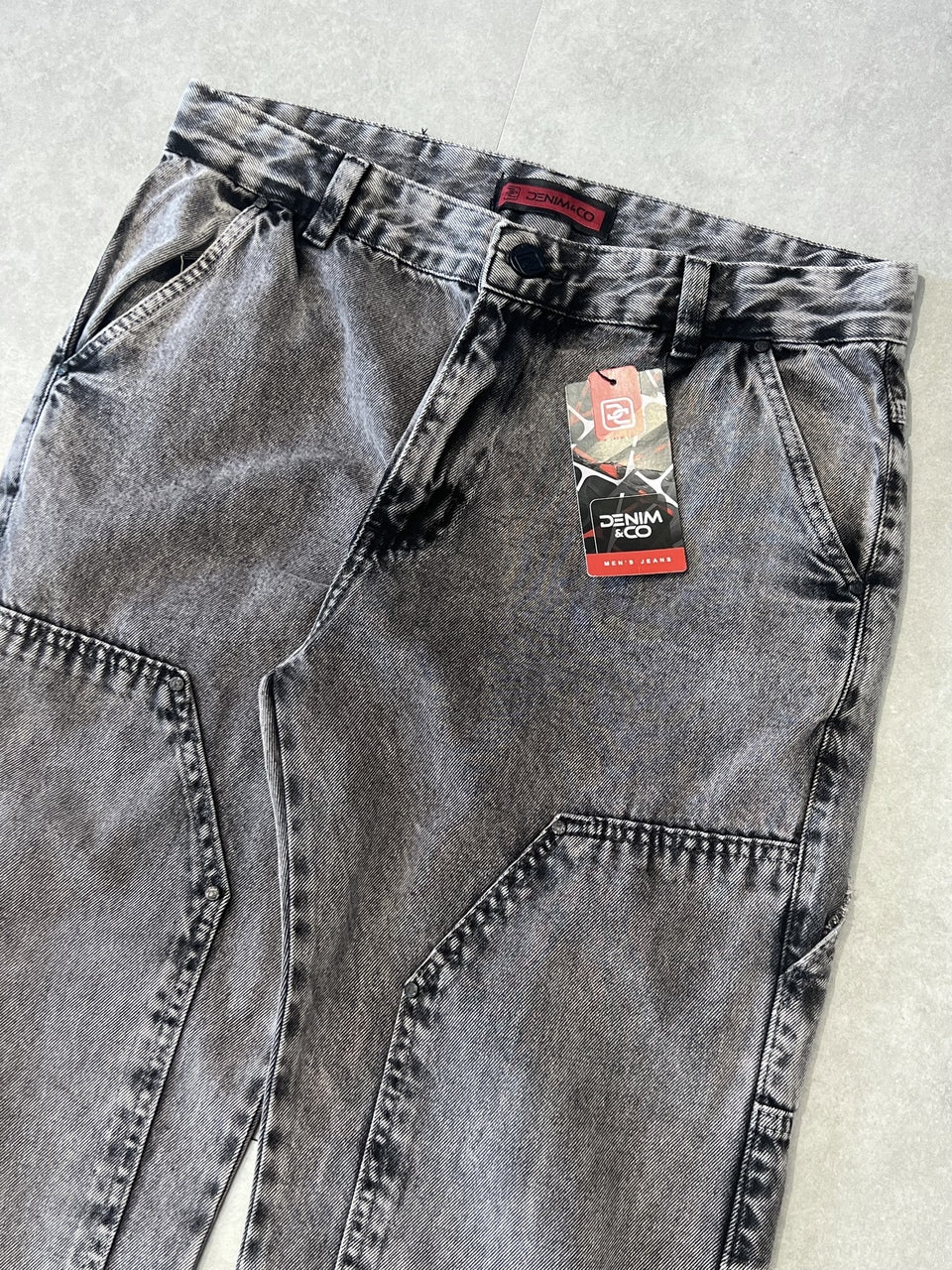 CALÇA JEANS BAGGY "CARPENTER"
