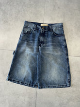 BERMUDA JEANS JORTS "BLUE FADE" - 2821