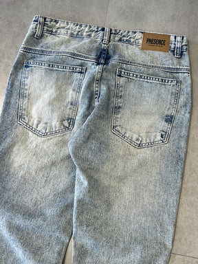 CALÇA JEANS RETA "VINTAGE BLUE" - 7572