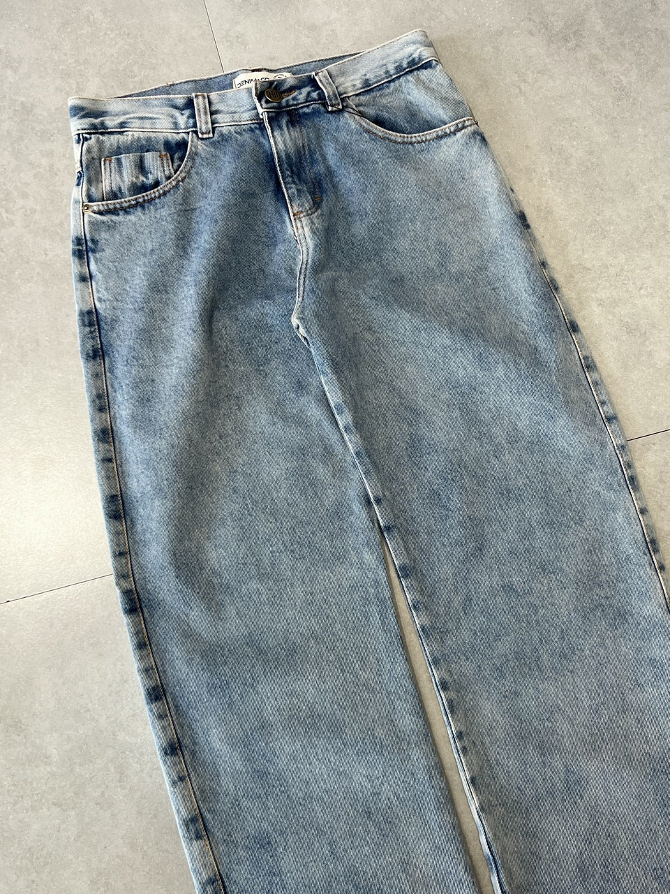 CALÇA JEANS BAGGY "OCEAN" - 117