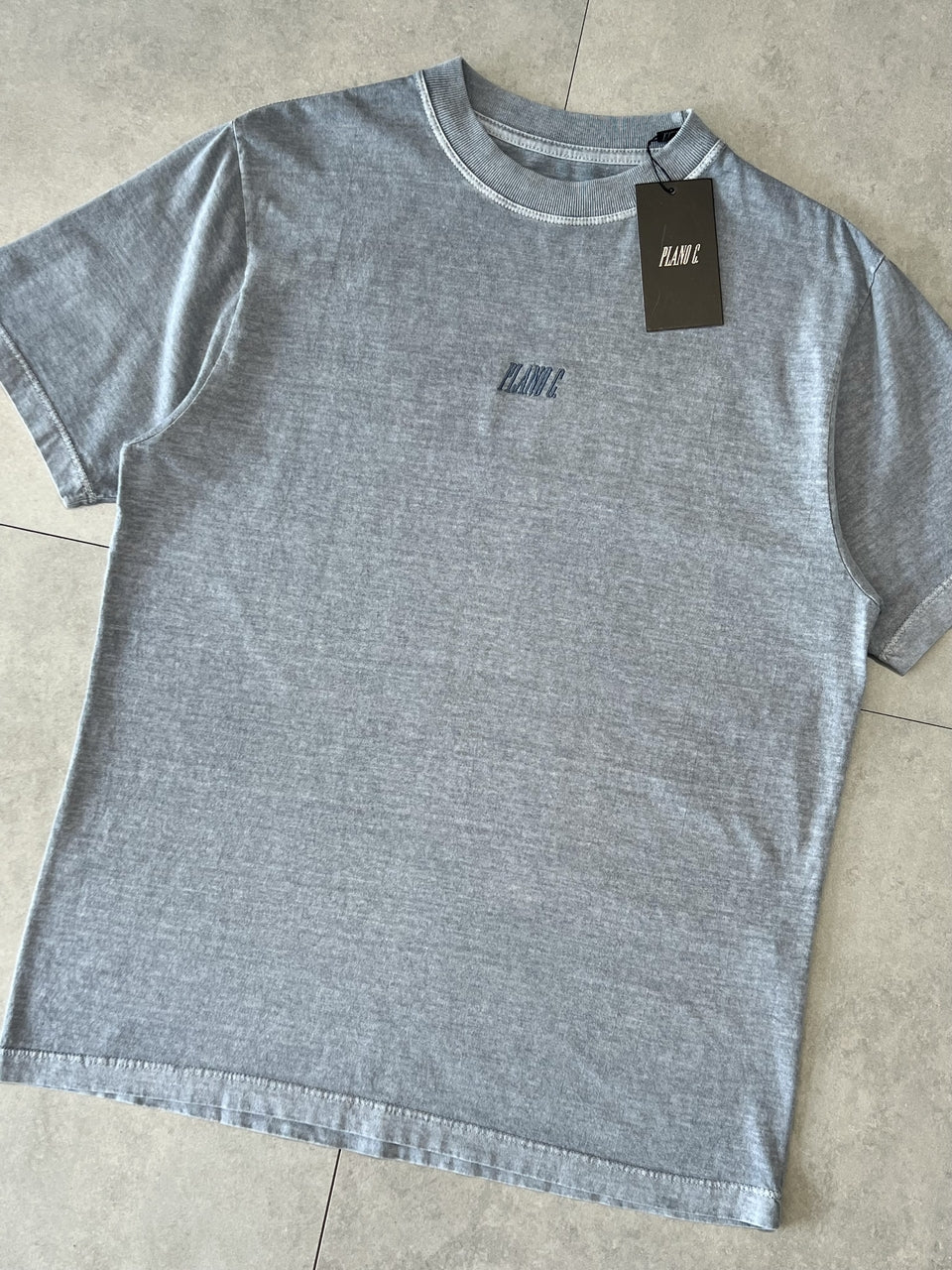 CAMISETA PLANO C "WASH LOGO"