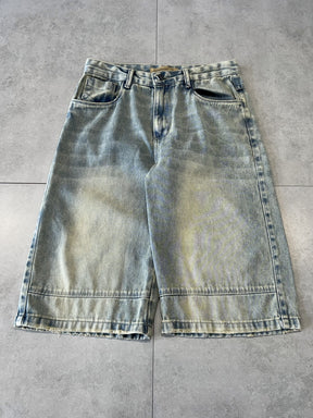 BERMUDA JEANS JORTS "LIGHT BAND" - 3163