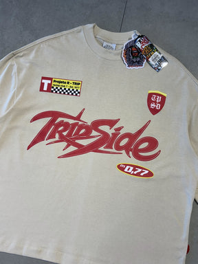 CAMISETA BOXY  TRIPSIDE "START 77"