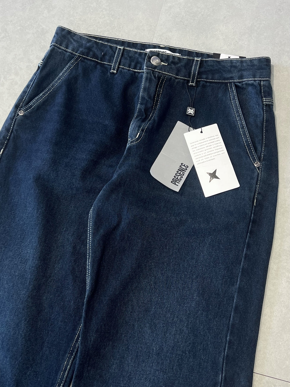 CALÇA JEANS BAGGY "BLACK BLUE" - 7585