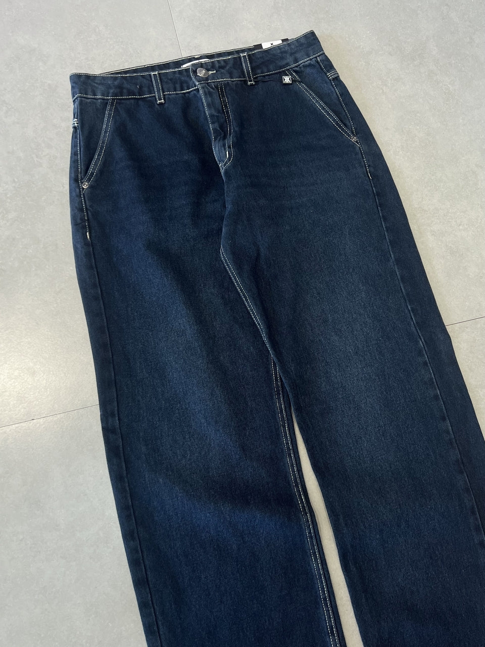 CALÇA JEANS BAGGY "BLACK BLUE" - 7585