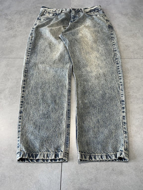 CALÇA JEANS BAGGY "DIRTY SKY" - 3150