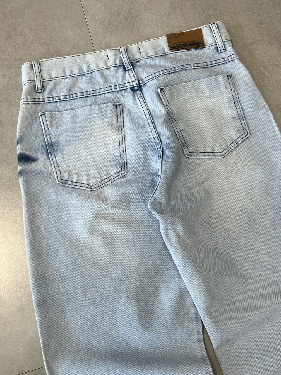 CALÇA JEANS BAGGY "LIGHT BLUE" - 190