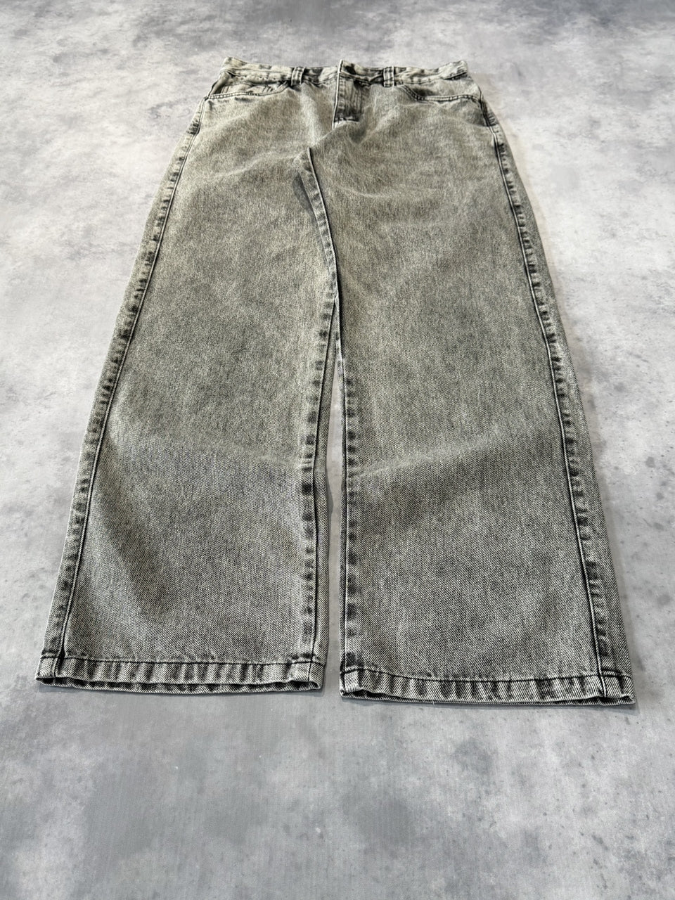 CALÇA JEANS BAGGY "CLASSIC GREY" - 3039