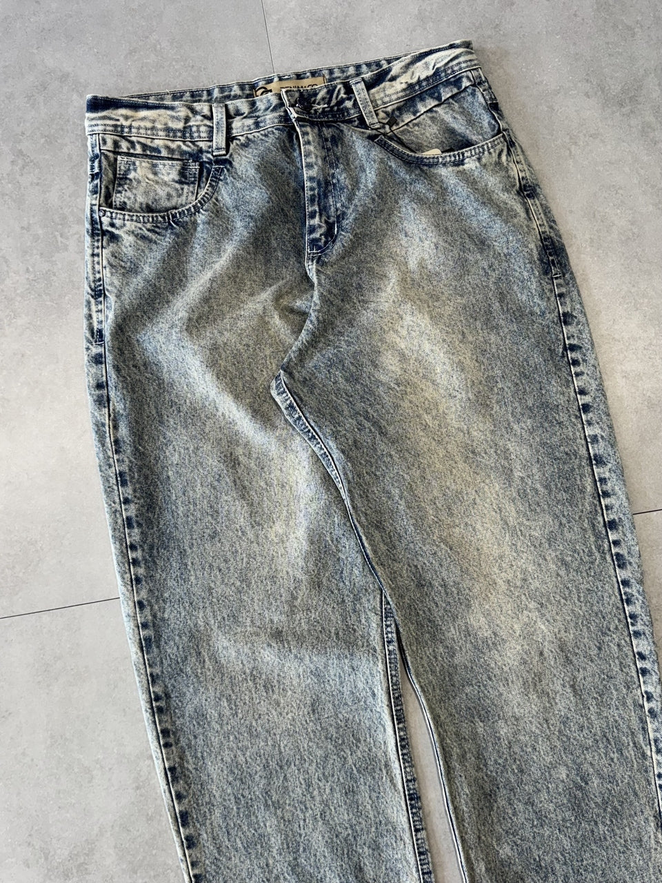 CALÇA JEANS BAGGY "DIRTY SKY" - 3150