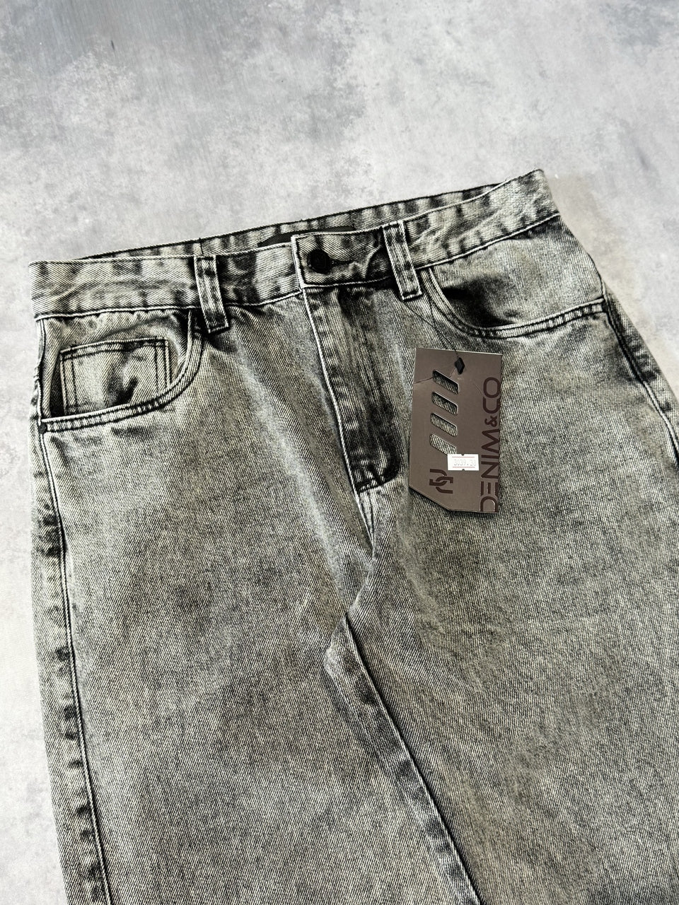 CALÇA JEANS BAGGY "CLASSIC GREY" - 3039