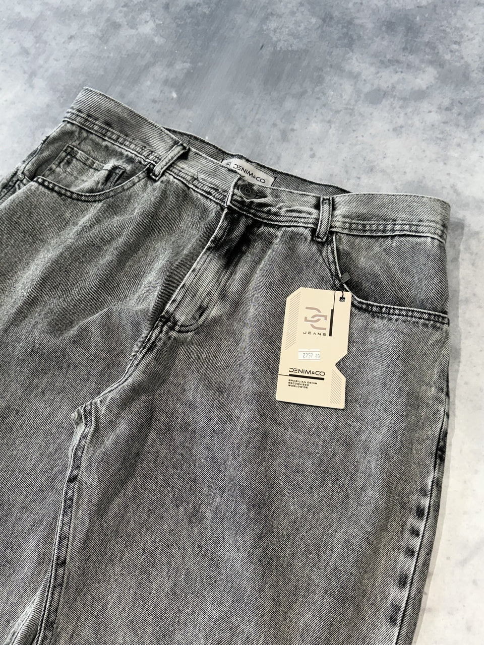 CALÇA JEANS BAGGY "GREY MATTER" - 2757