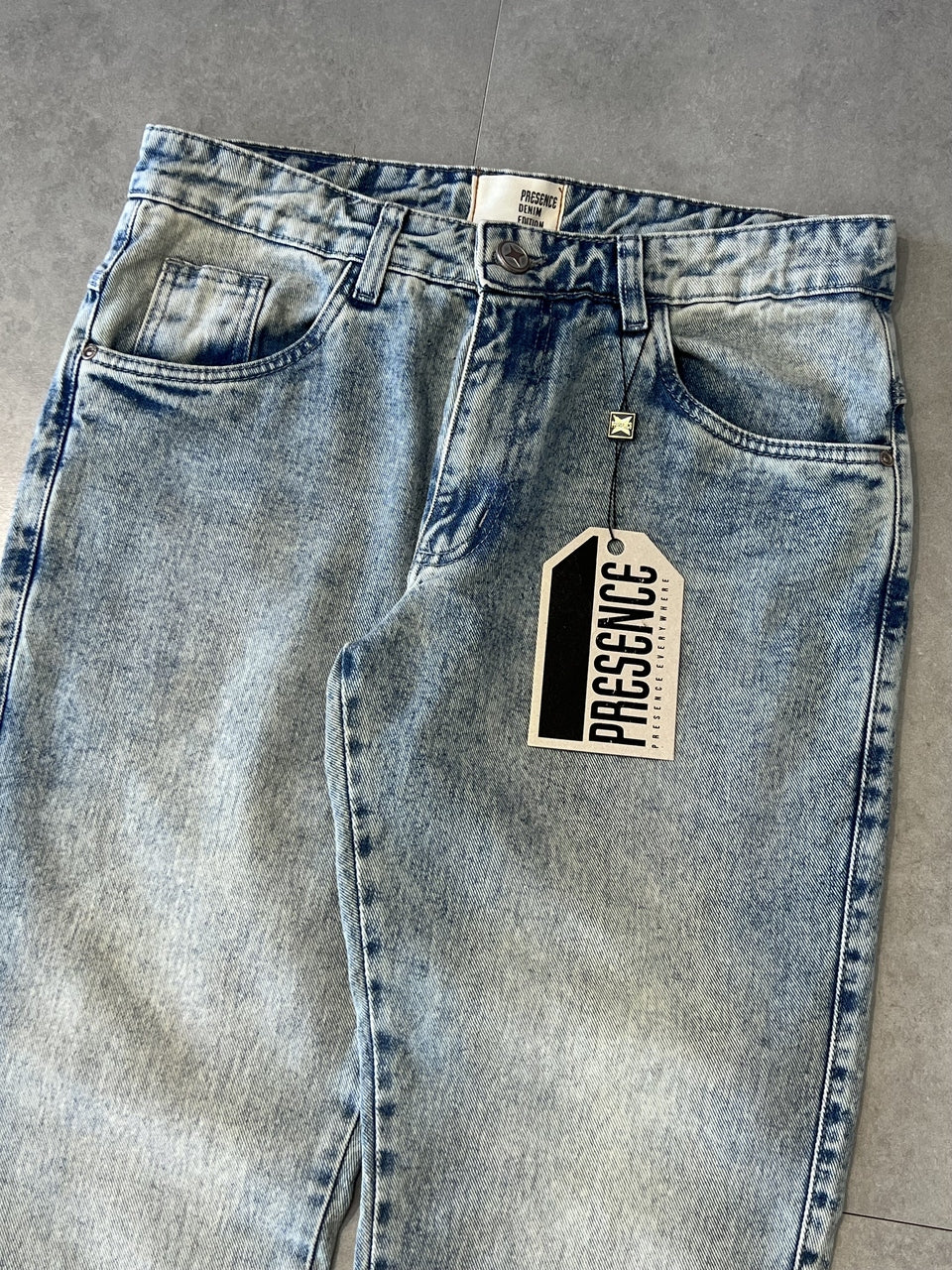 CALÇA JEANS RETA "VINTAGE BLUE" - 7572