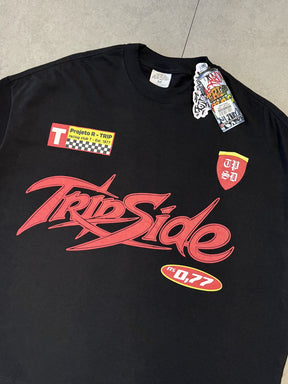 CAMISETA BOXY  TRIPSIDE "START 77"