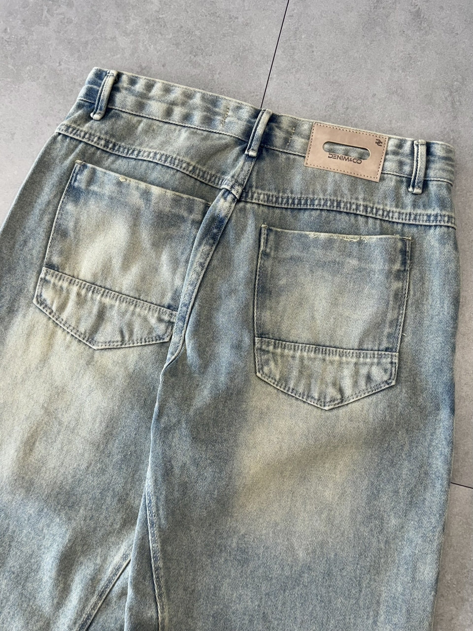 BERMUDA JEANS JORTS "LIGHT BAND" - 3163