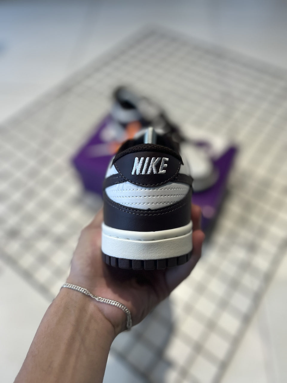 TÊNIS NIKE DUNK LOW - CACAO
