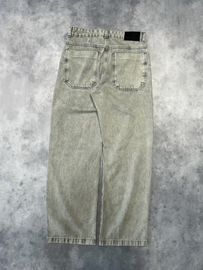 CALÇA JEANS BAGGY "CLEAN GREY" - 6081