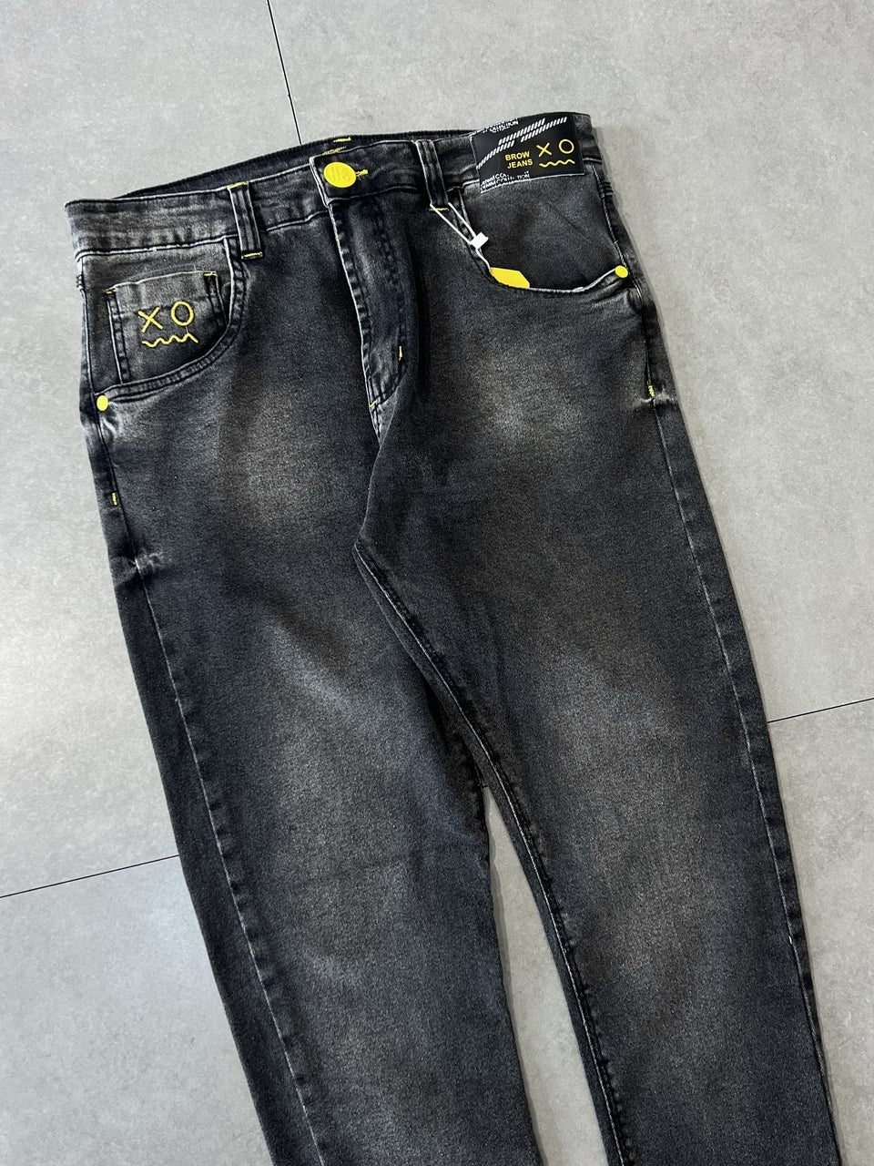 CALÇA JEANS SKINNY BROW - 7802