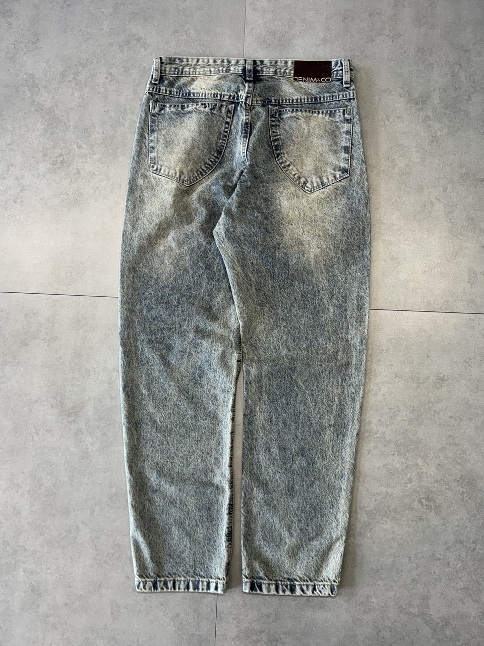 CALÇA JEANS BAGGY "DIRTY SKY" - 3150