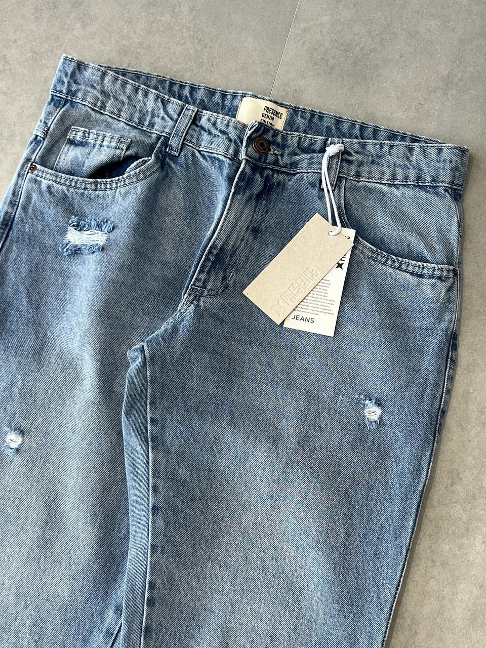 CALÇA JEANS RETA "SKY BLUE" - 7570