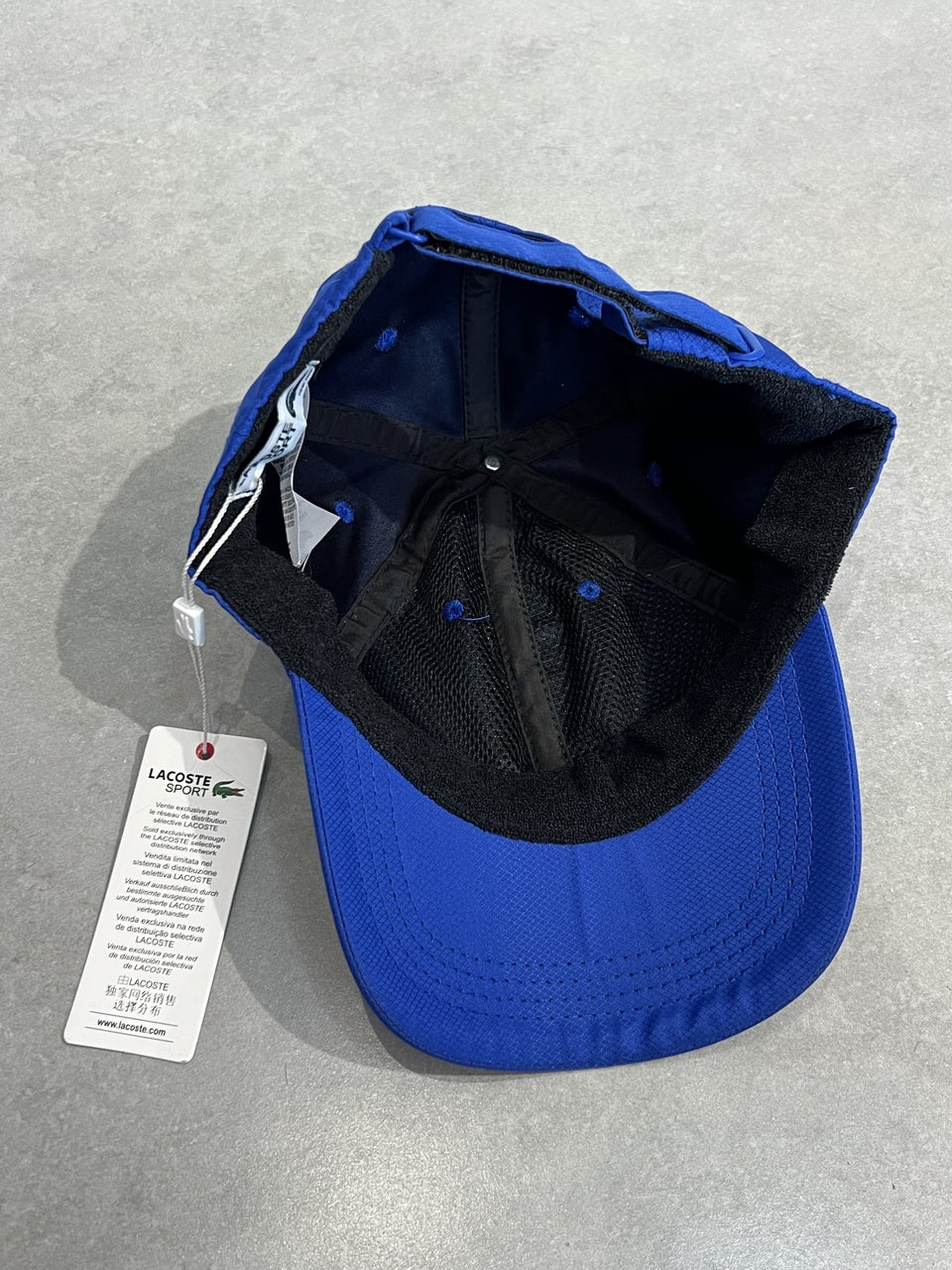 BONÉ LACOSTE SPORT - AZUL