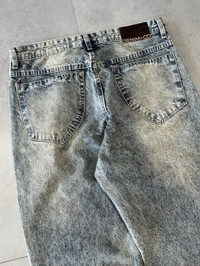 CALÇA JEANS BAGGY "DIRTY SKY" - 3150