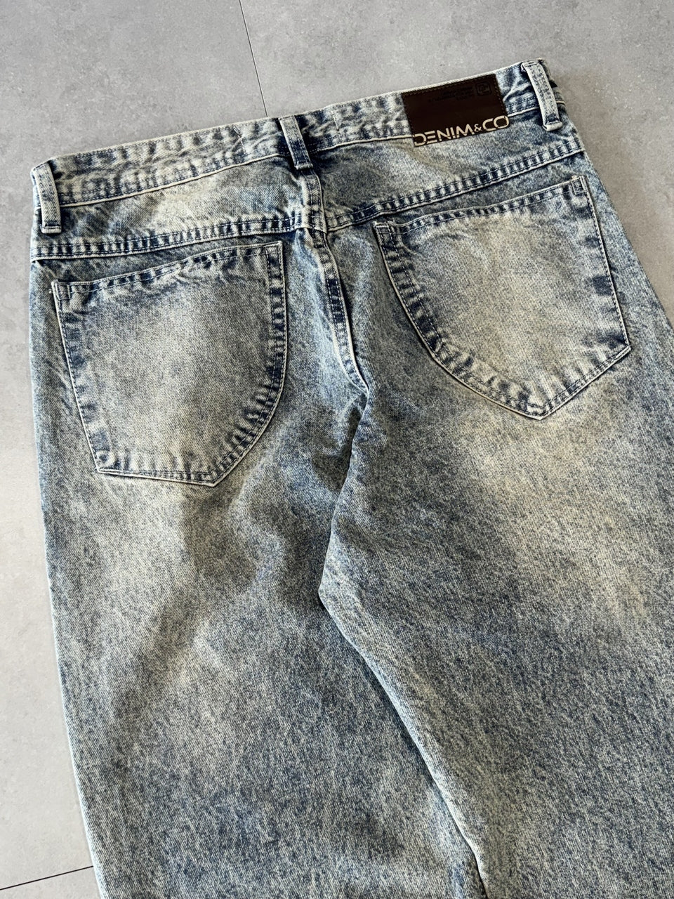 CALÇA JEANS BAGGY "DIRTY SKY" - 3150