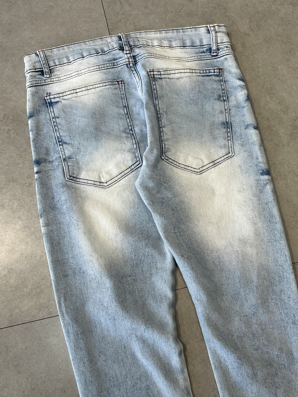 CALÇA JEANS SKINNY "LIGHT BLUE"