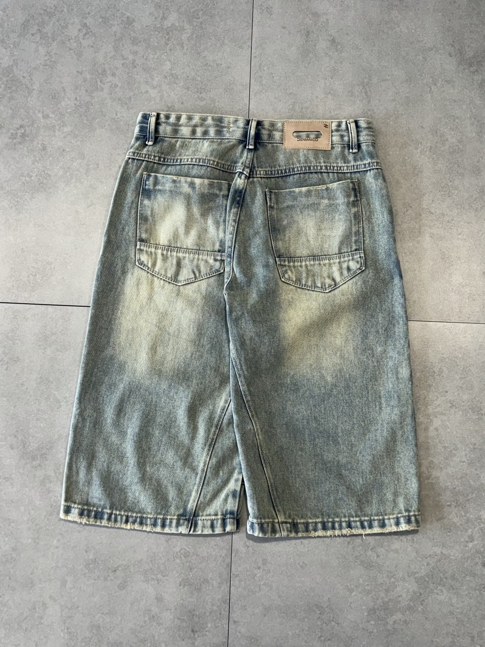 BERMUDA JEANS JORTS "LIGHT BAND" - 3163