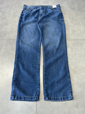 CALÇA JEANS RETA "BASIC BLUE" - 7575