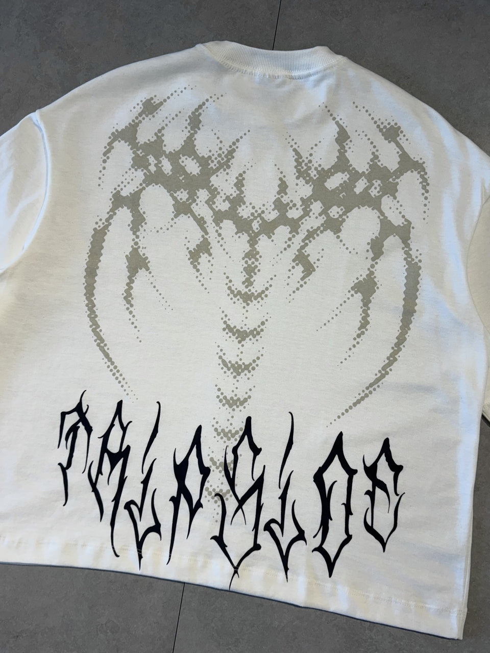 CAMISETA BOXY  TRIPSIDE "SCARY"