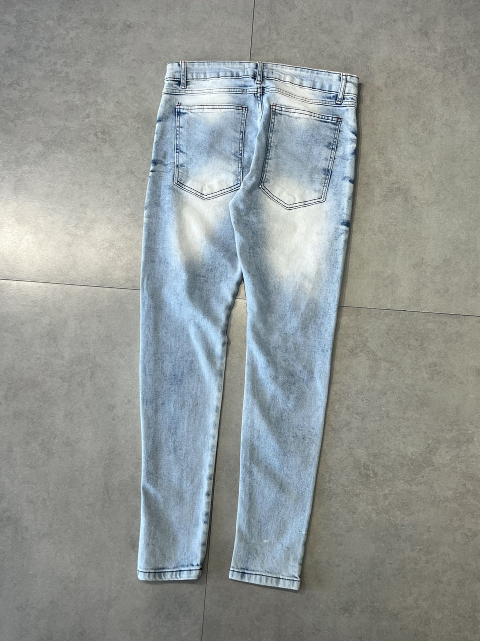 CALÇA JEANS SKINNY "LIGHT BLUE"