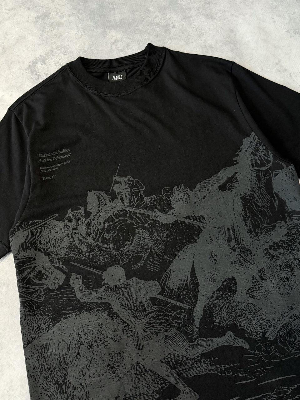 CAMISETA PLANO C "BUFFALO HUNTING"