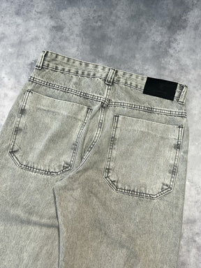 CALÇA JEANS BAGGY "CLEAN GREY" - 6081