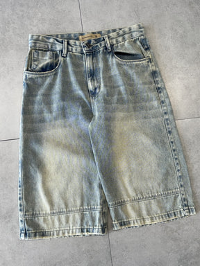 BERMUDA JEANS JORTS "LIGHT BAND" - 3163