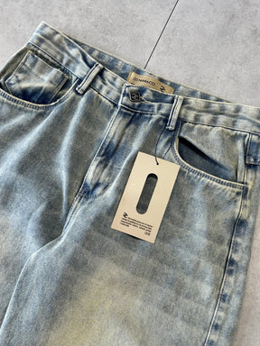 BERMUDA JEANS JORTS "LIGHT BAND" - 3163