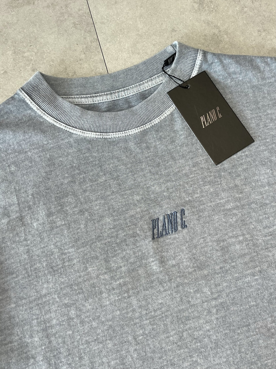 CAMISETA PLANO C "WASH LOGO"